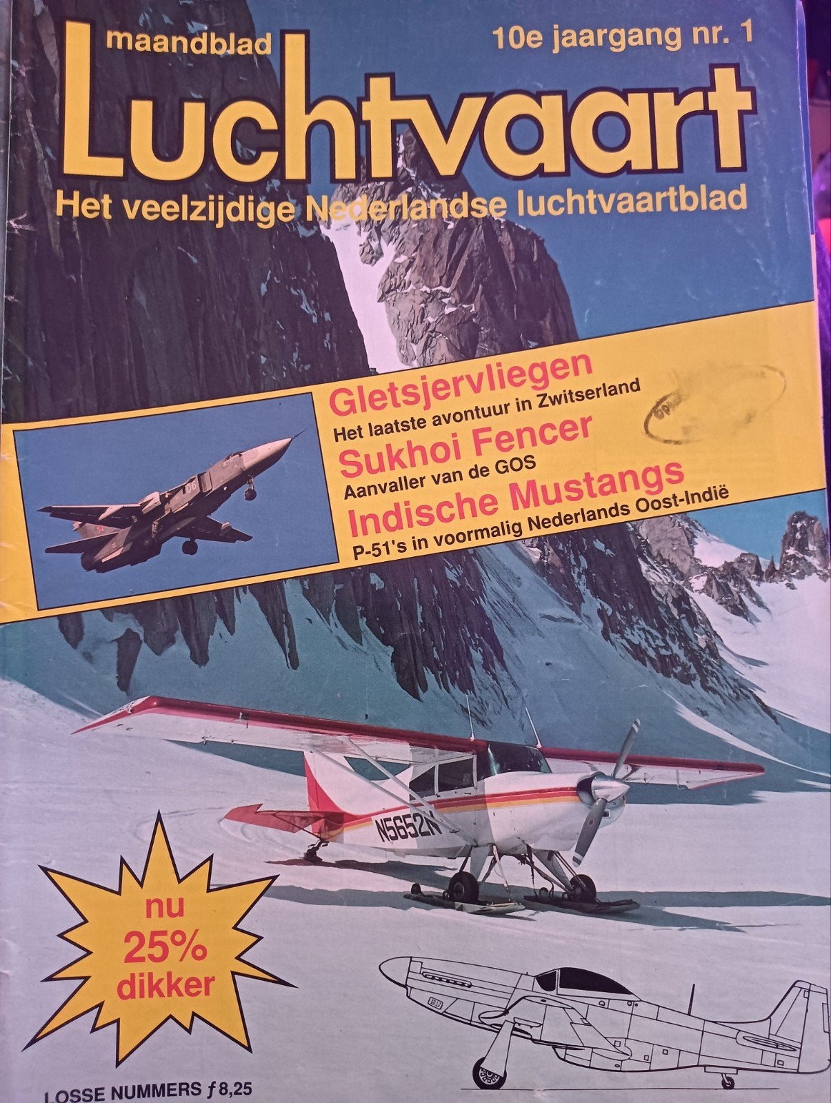 Maandblad Luchtvaart - Diverse nummers 10e en 11e jaargang, Ophalen of Verzenden, Gelezen, Overige typen