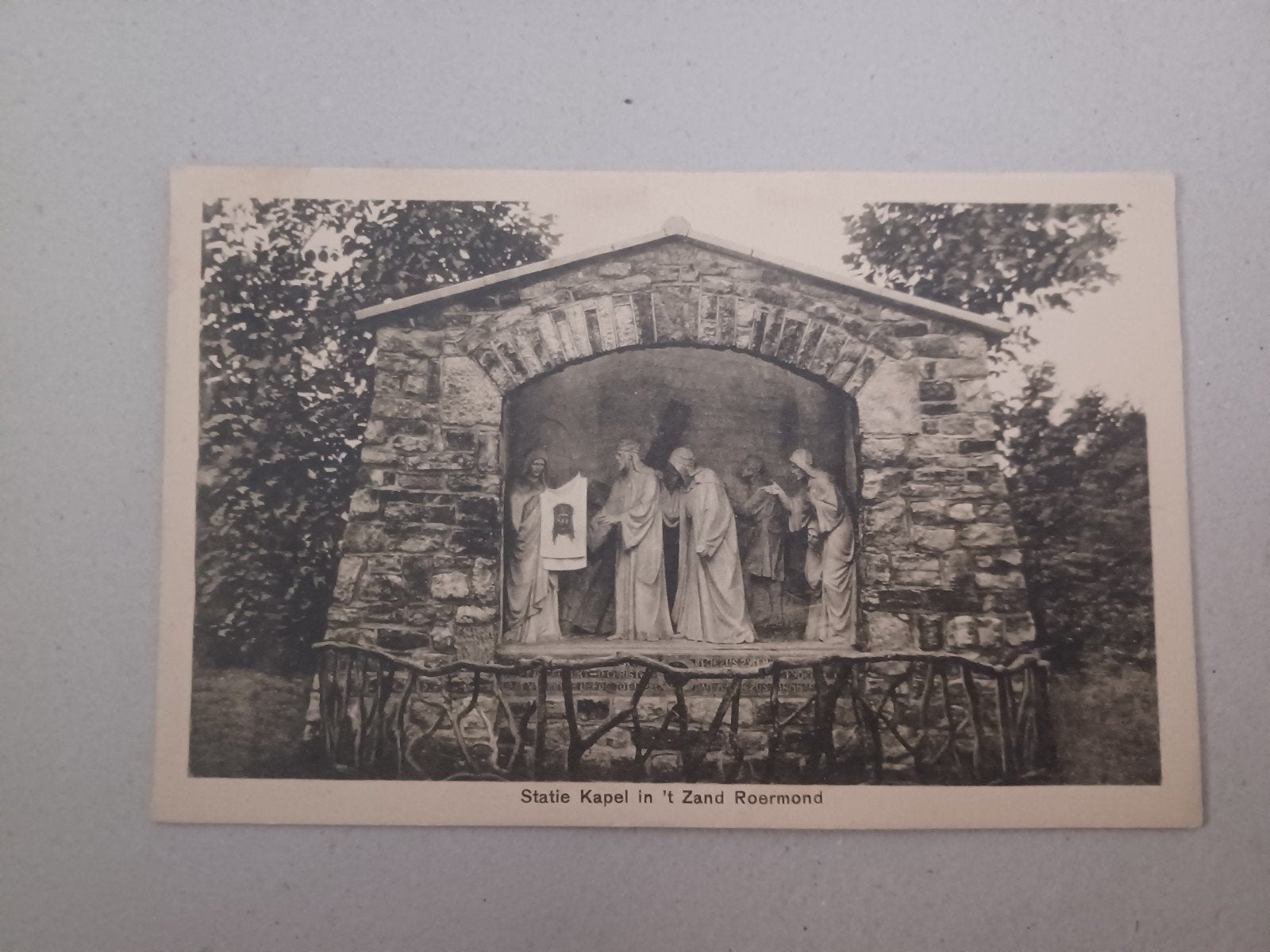 Roermond Statie Kapel in 't Zand (102), Verzamelen, Ansichtkaarten | Nederland, Ophalen of Verzenden, 1920 tot 1940, Ongelopen