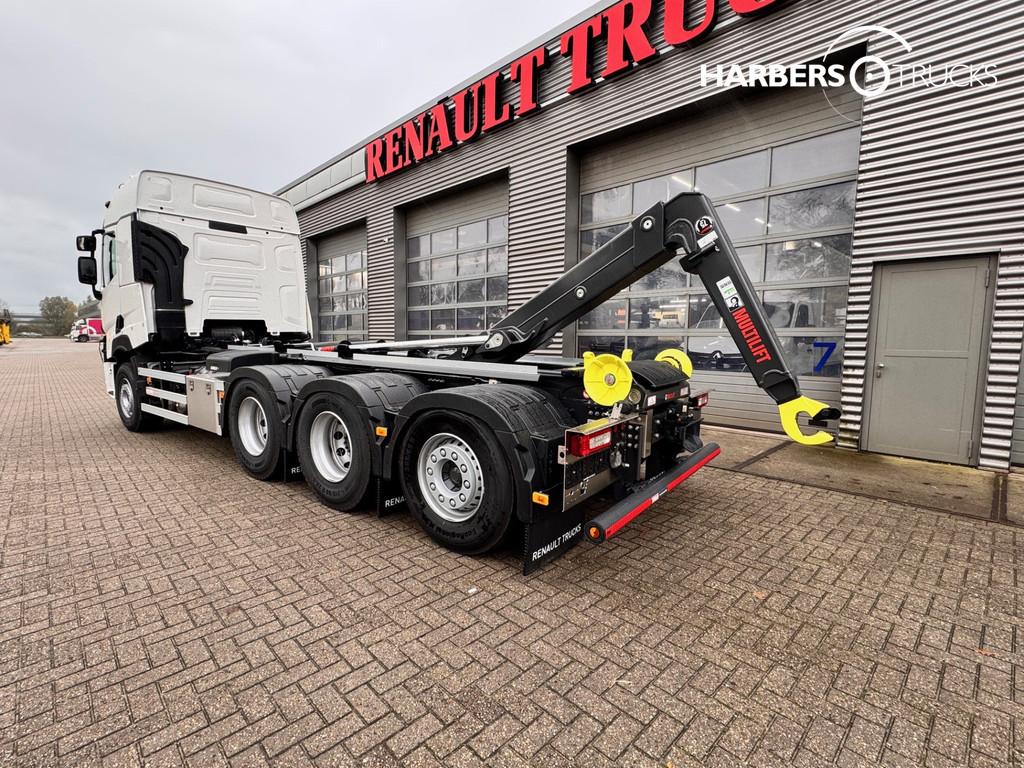 Renault C 480 Tridem 8x4 30T Hiab haakarm (bj 2024), Auto's, Vrachtwagens, Automaat, Met garantie (alle), Renault, Wit