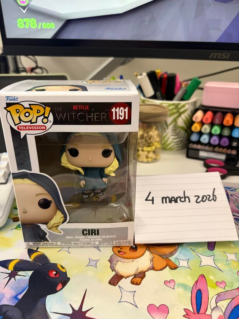 Funko Pop! Television: The Witcher - Ciri #1191, Ophalen of Verzenden, Nieuw