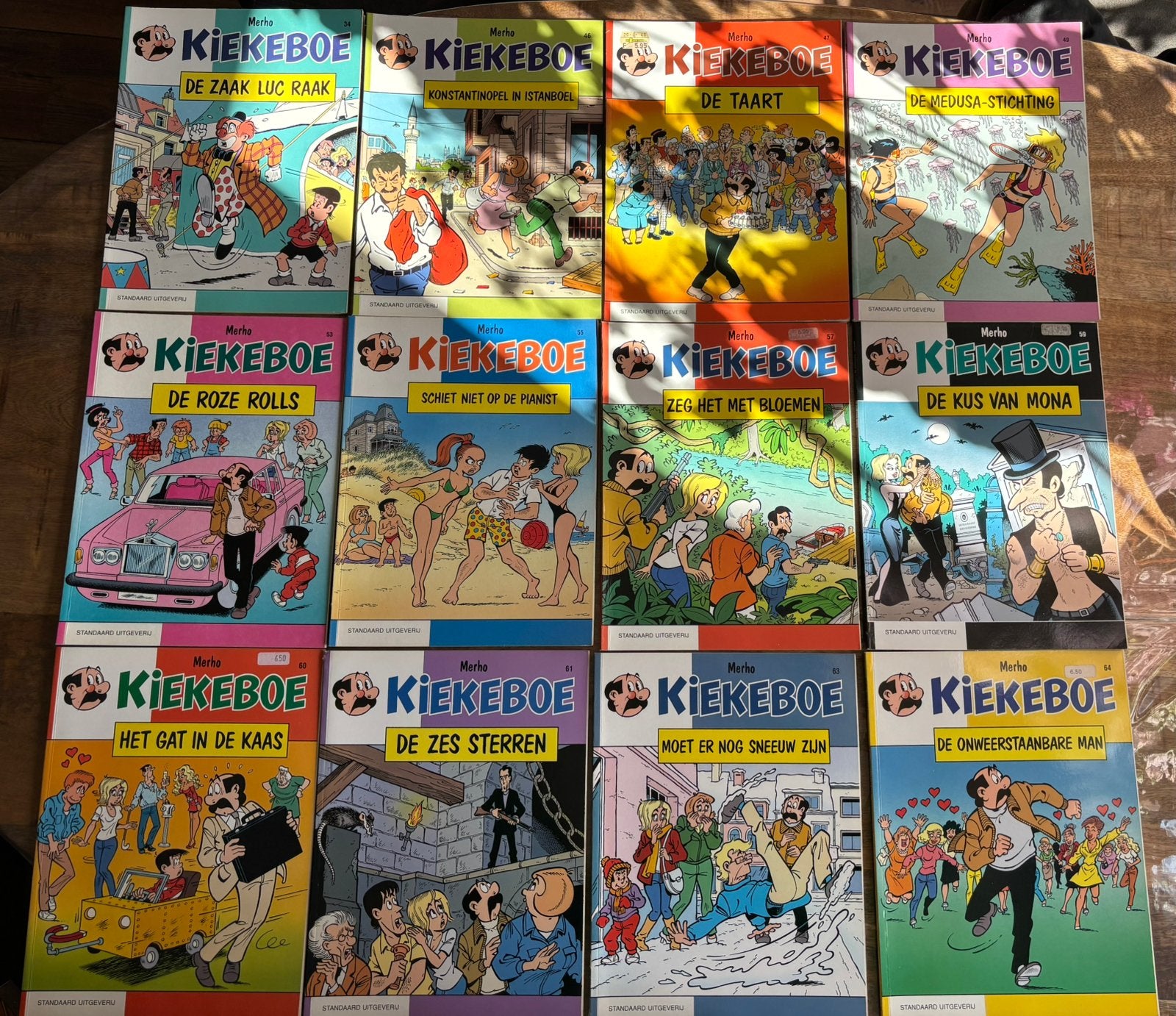 Te koop stripboeken Kiekeboe, Meerdere stripboeken, Ophalen of Verzenden, Gelezen