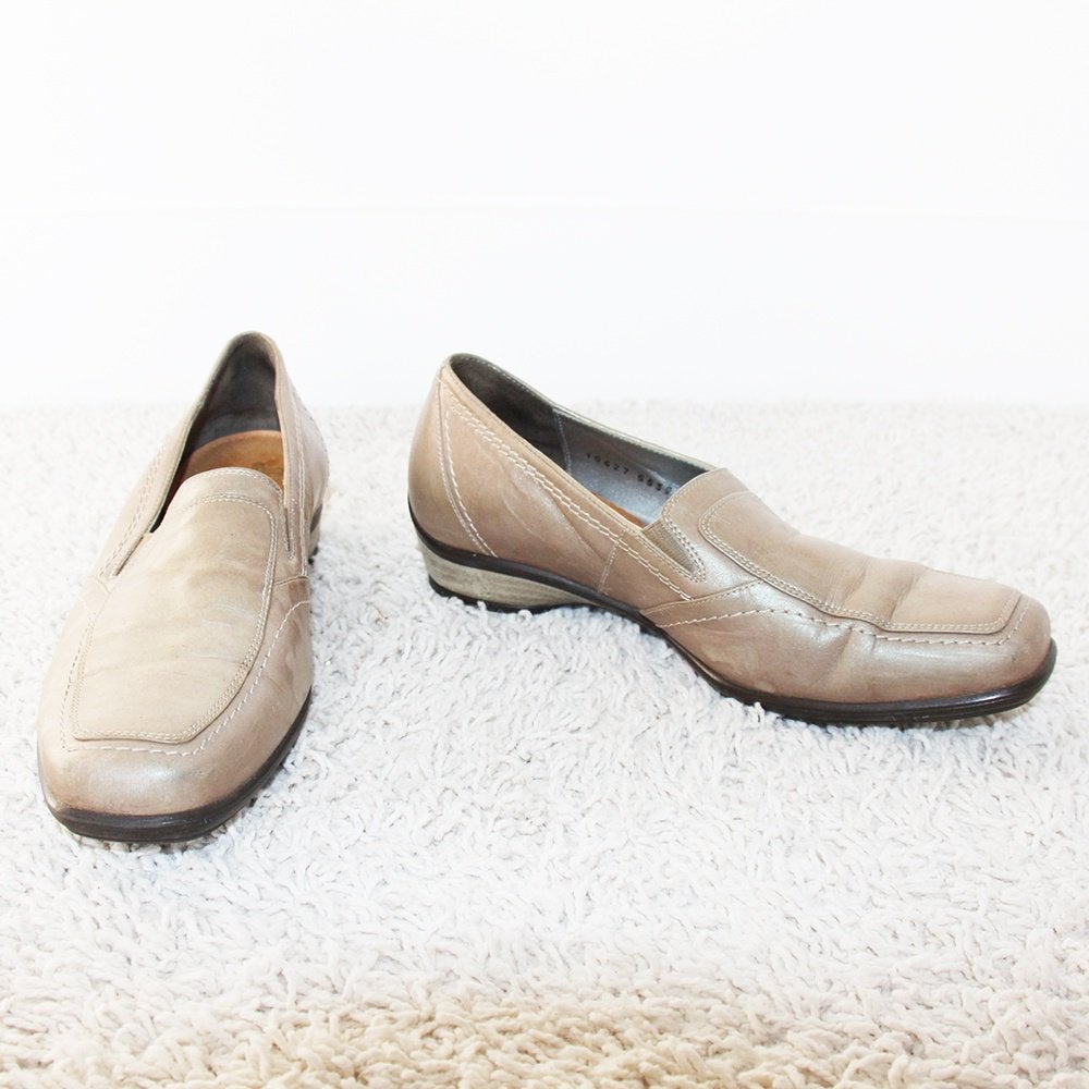 Prachtige Leren Durea Schoenen s16 (Maat H5/38) € 40,-, Durea, Ophalen of Verzenden, Zo goed als nieuw, Instappers