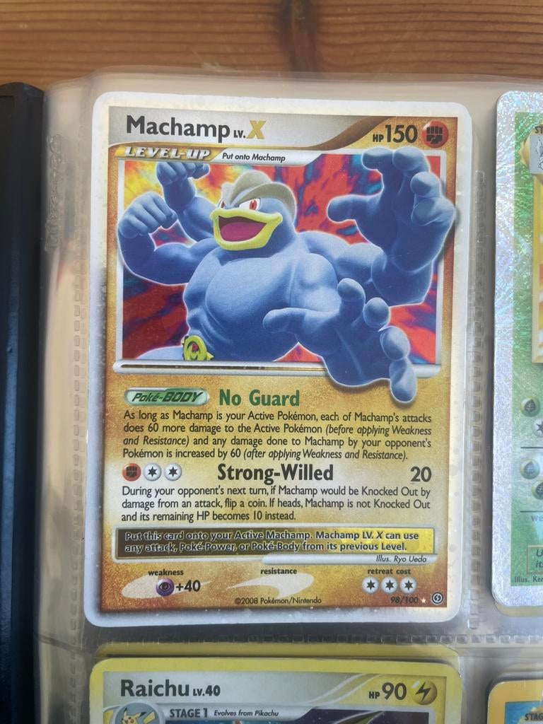Machamp Lv.X Holo Stormfront 98/100, Ophalen of Verzenden, Zo goed als nieuw