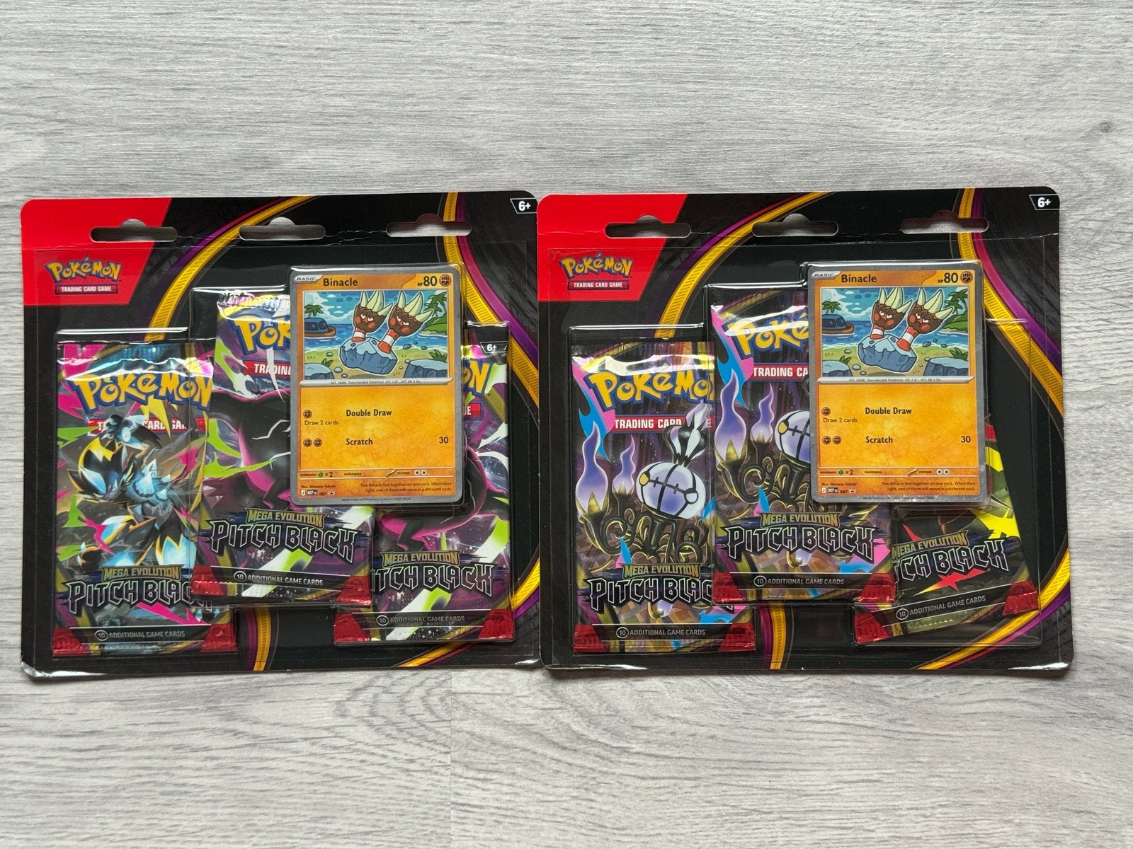 Pitch Black 3 pack blisters – Sealed (2x), Ophalen of Verzenden, Zo goed als nieuw