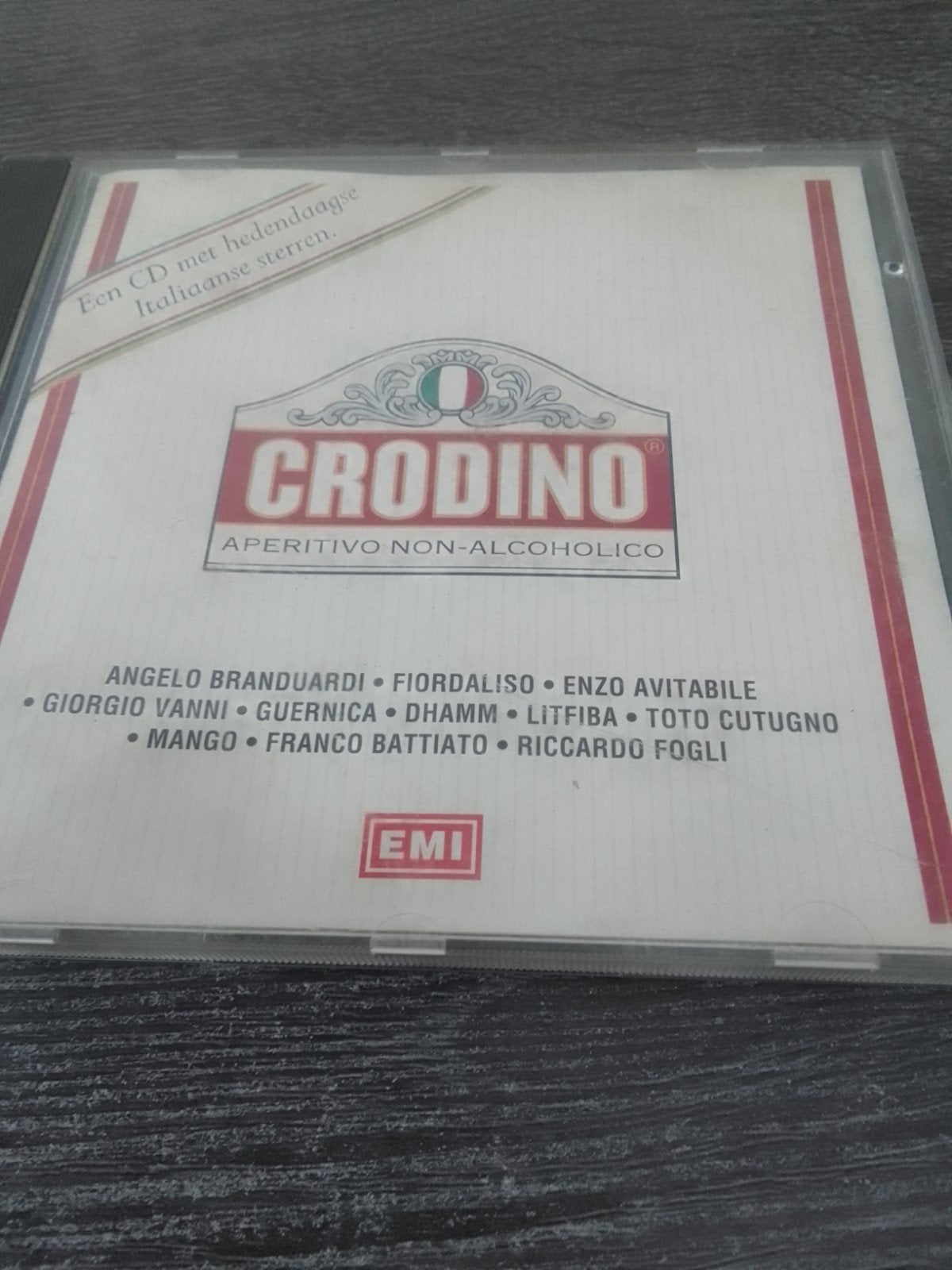 Crodino: Een CD met hedendaagse Italiaanse sterren, Ophalen, Gebruikt, Verzamelalbum, Inclusief doosje