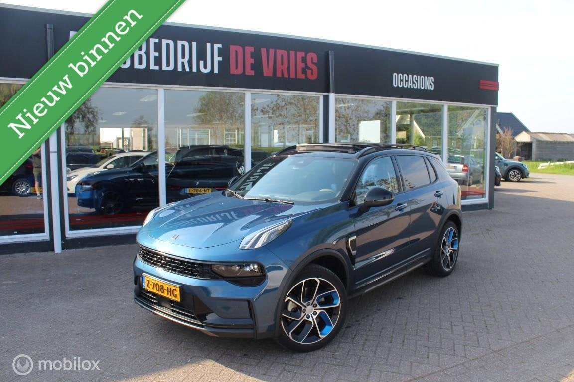 Lynk & Co 01 1.5 Panodak/20Inch/Camera360/ACC/Lane-Assist/NA, Euro 6, Blauw, 120 €/maand, Bedrijf