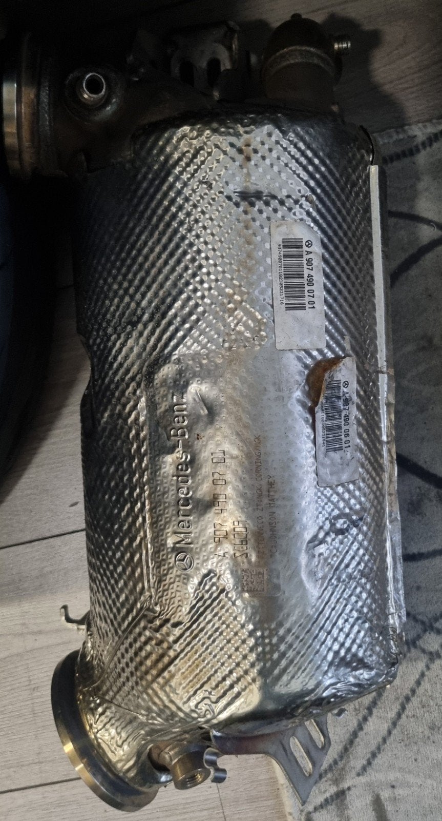 Mercedes-Benz roetfilter partikelfilter, Auto-onderdelen, Uitlaatsystemen, Ophalen of Verzenden, Gebruikt, Mercedes-Benz