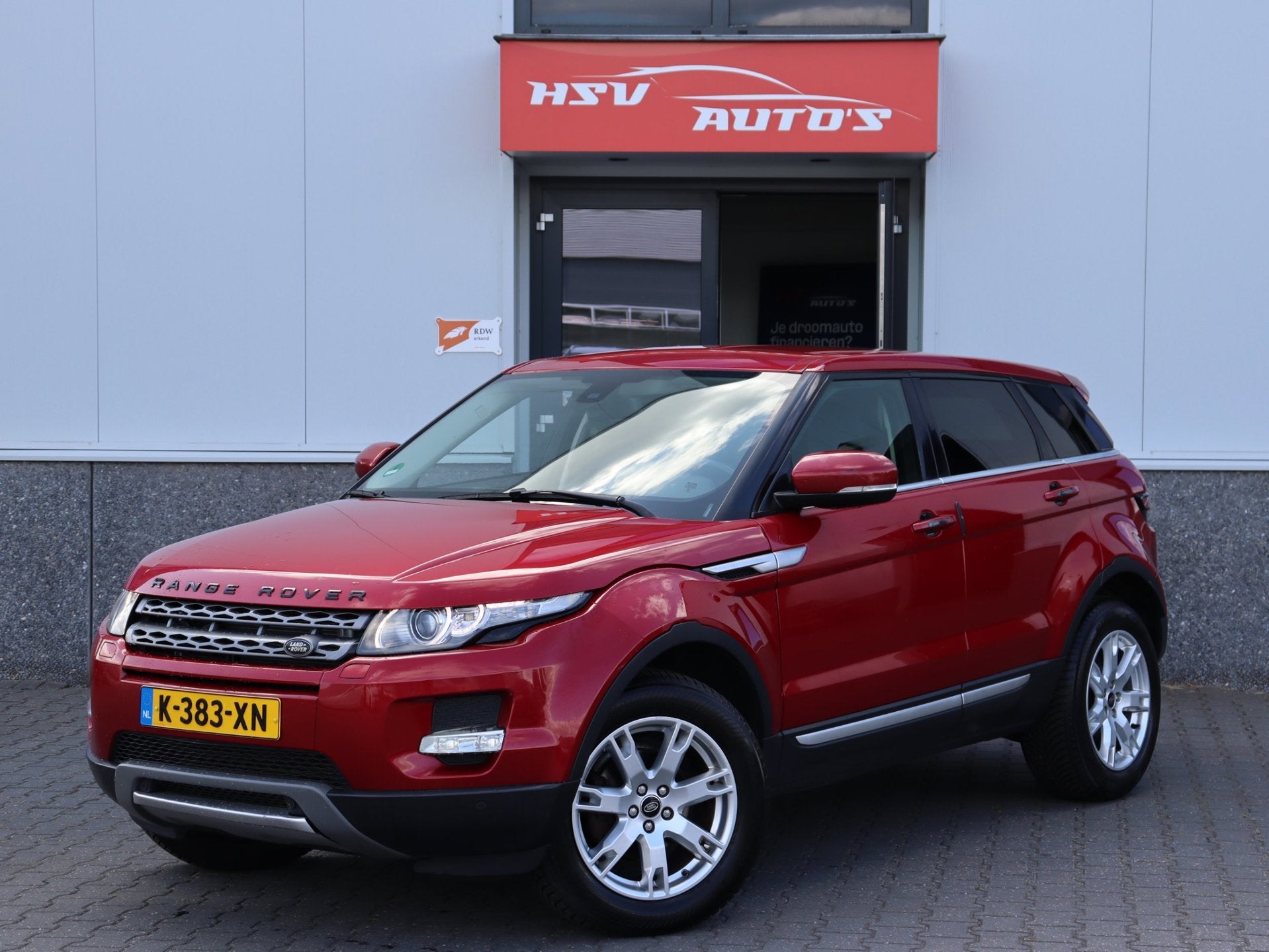 Land Rover Range Rover Evoque 2.0 Si 4WD Prestige automaat L, Auto's, Automaat, Euro 5, 4 cilinders, Bedrijf