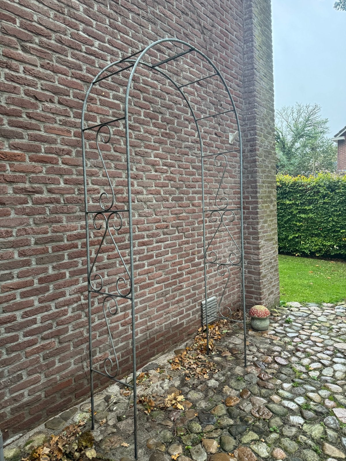 Gegalvaniseerde metalen tuinboog / rozenboog | decoratief, Ophalen, Gebruikt