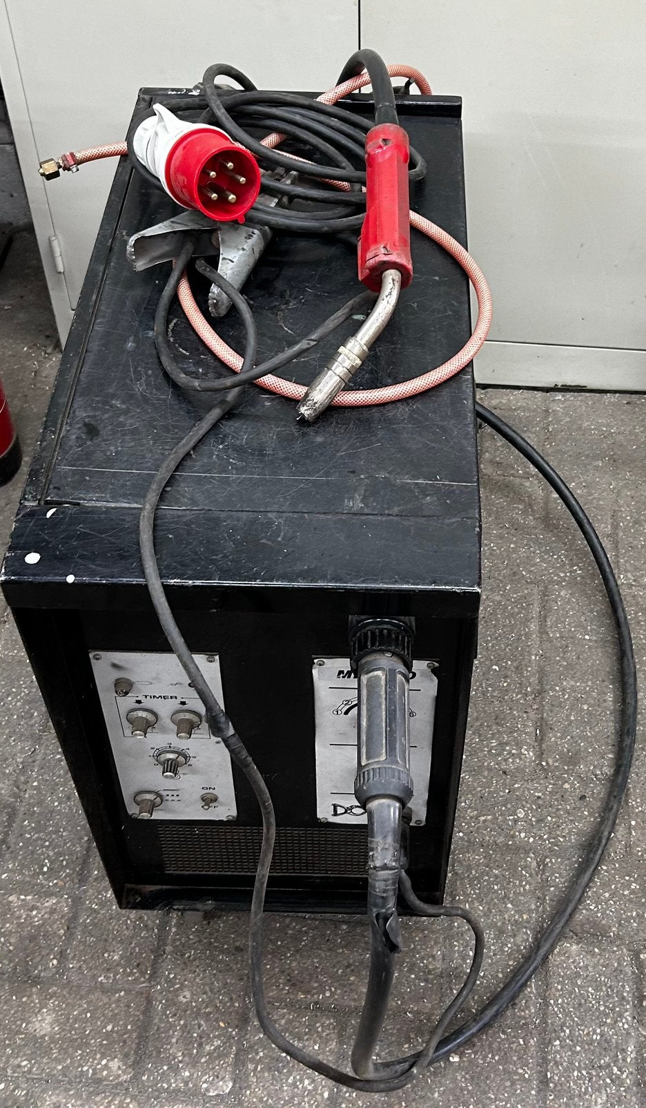 Mig Mag lasapparaat 380 volt 3 fase., Ophalen, Gebruikt, 150 tot 250 ampère, Co2