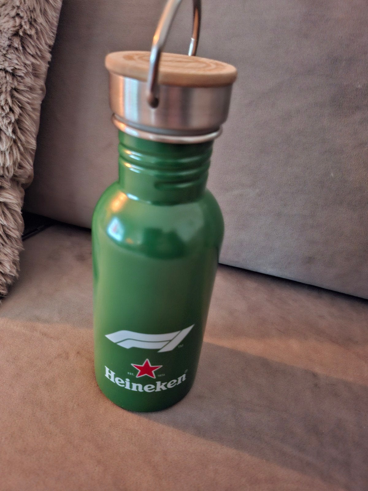 Heineken Fles - Zero Alcohol At The Wheel, Ophalen of Verzenden, Zo goed als nieuw, Metaal, Overige merken
