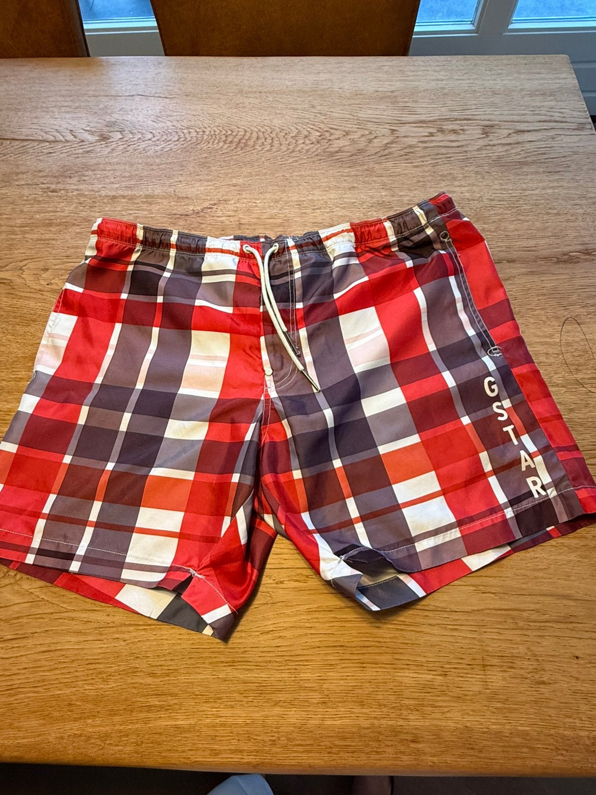 G-Star Raw geruite zwembroek, maat XL, Ophalen of Verzenden, Maat 56/58 (XL), Meerkleurig, Zwemshort