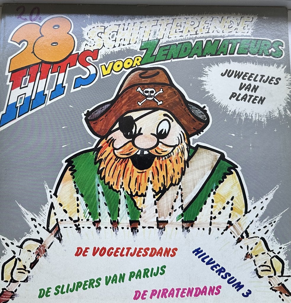 28 Hits voor zendamateurs  LP, Cd's en Dvd's, LP, Verzenden, Zo goed als nieuw, Levenslied of Smartlap