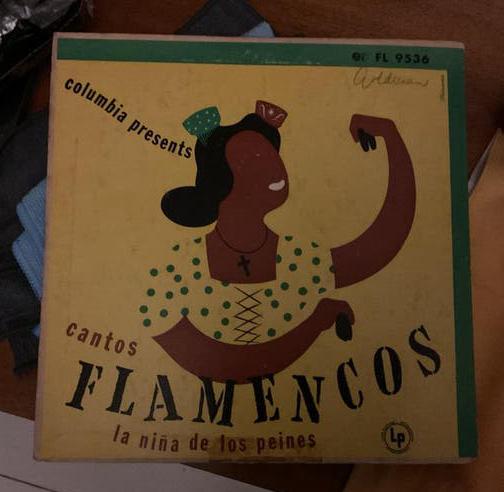 La Niña de los Peines - Cantos Flamencos LP (Columbia), Gebruikt, 10 inch, Ophalen of Verzenden, Voor 1960