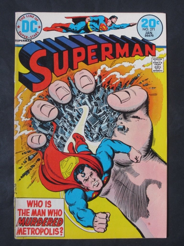 Superman (1939 serie) #271 DC 1974, Amerika, Verzenden, Gelezen, Eén comic