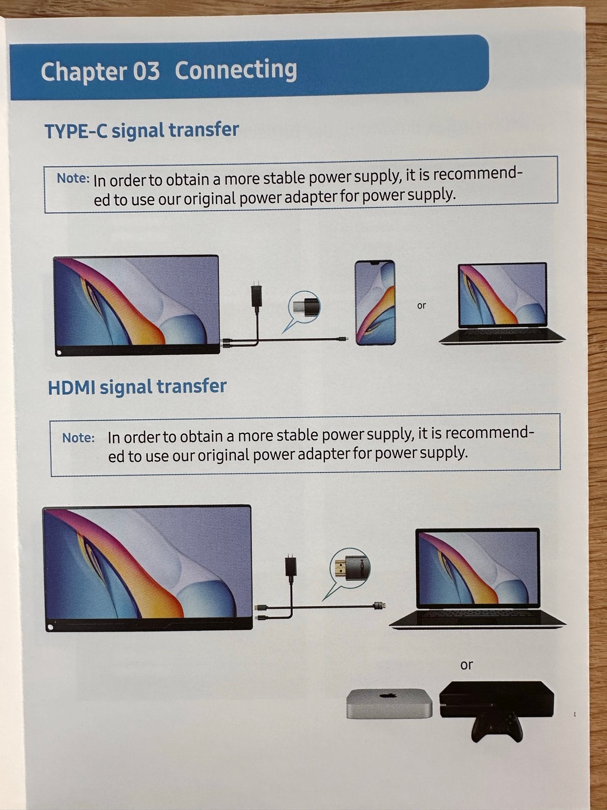 Nieuwe Draagbare Monitor 18.5 inch Full HD IPS 120Hz, HDMI, IPS, 101 t/m 150 Hz, Nieuw