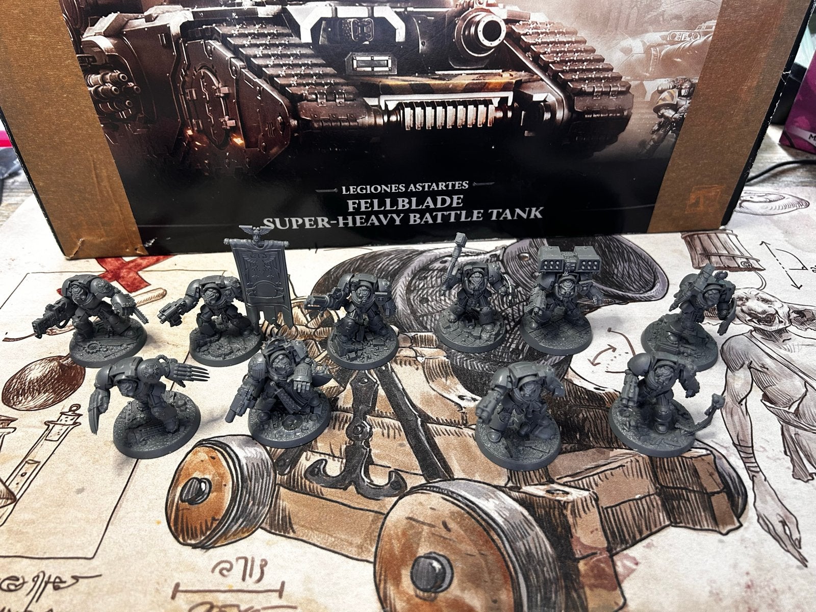 Warhammer 40K Space Marine Heroes 2 Terminator Volledige Set, Figuurtje(s), Nieuw, Ophalen of Verzenden, Warhammer 40000