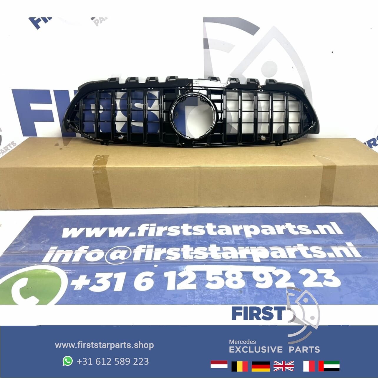 W177 V177 A KLASSE GT AMG BUMPER GRILLE 2018-2022 PANAMERICA, Gebruikt, -, Ophalen of Verzenden, -