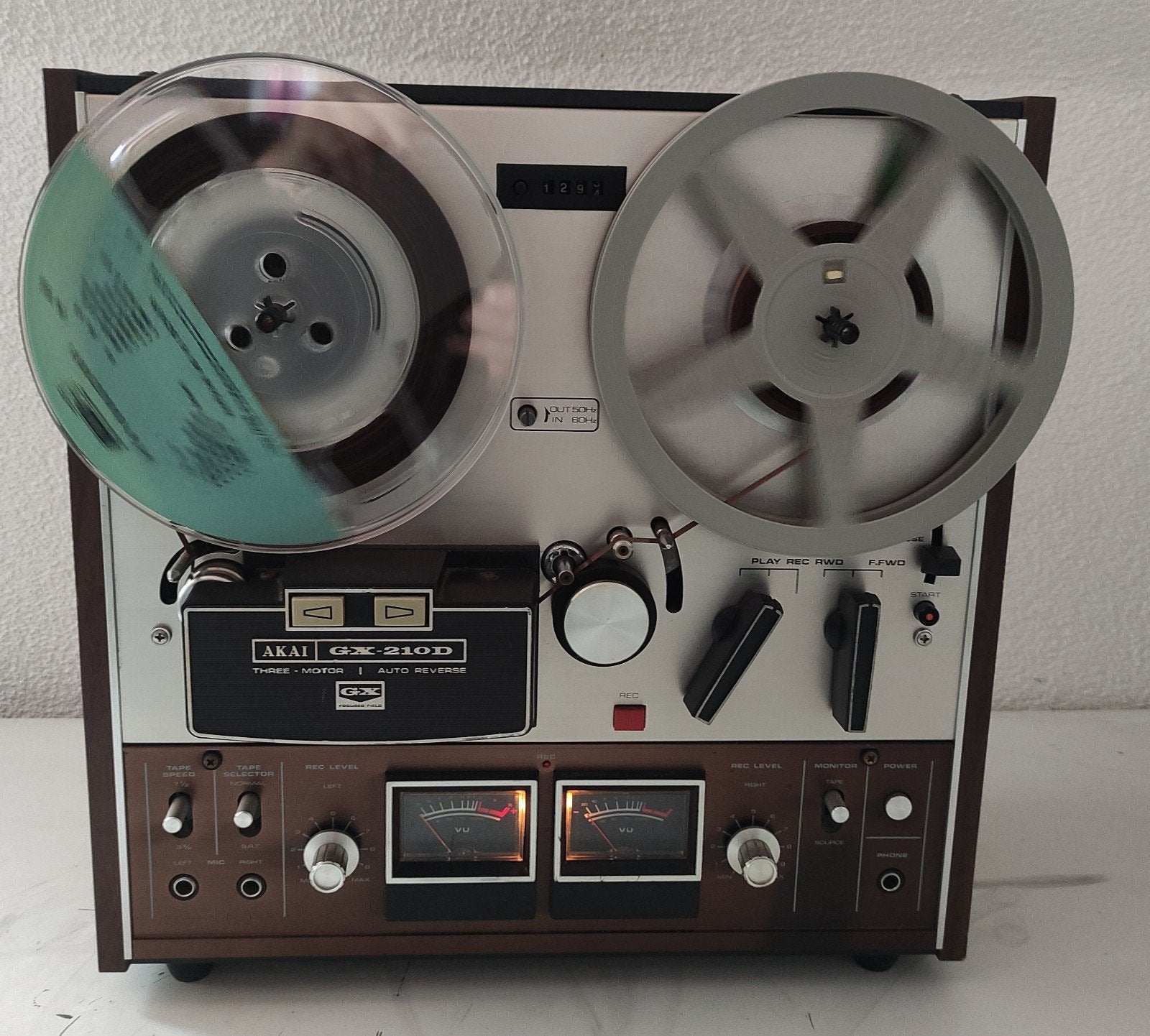 AKAI GX 210D BANDRECORDER uit de JAREN 80, Ophalen of Verzenden, Bandrecorder