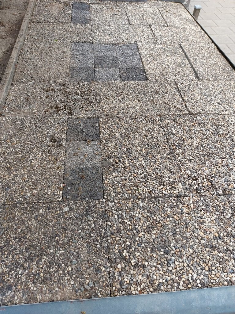 Tegels, Ophalen, Gebruikt, 5 tot 10 m², Beton