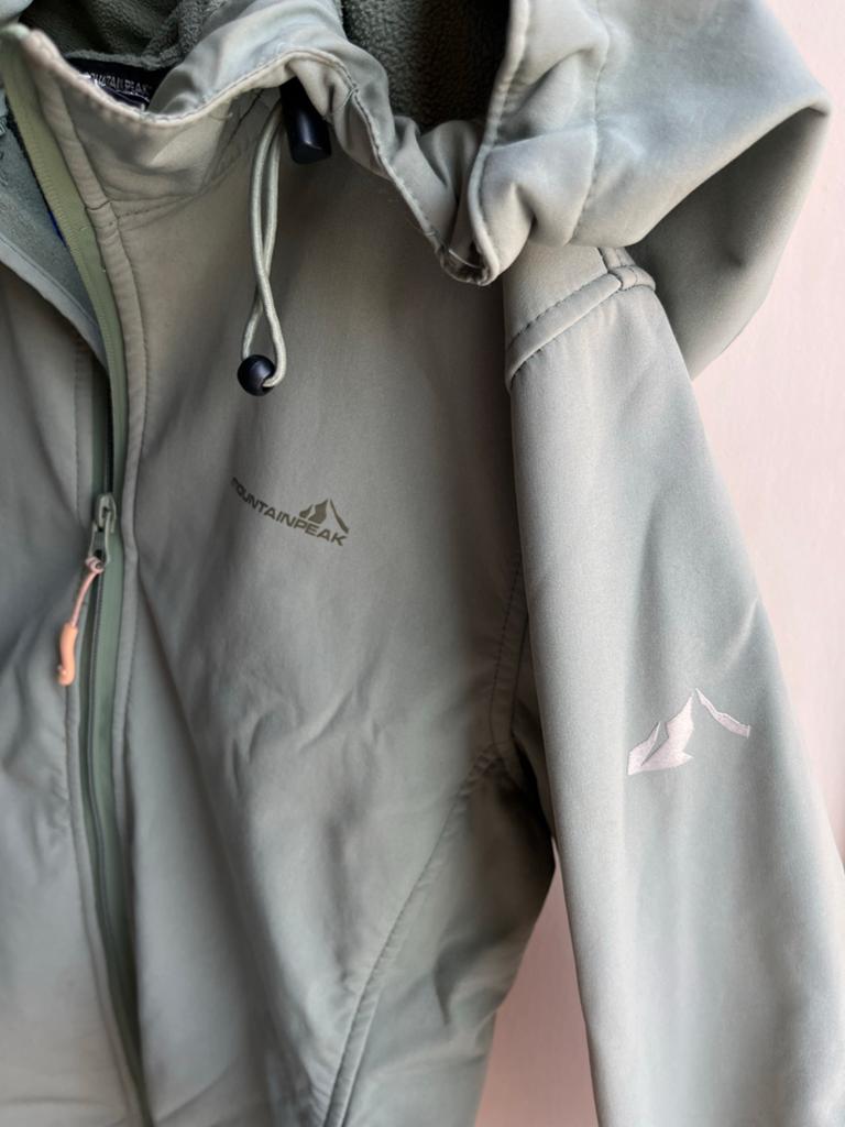 Mountain Peak Softshell Jas - Maat S, Ophalen of Verzenden, Zo goed als nieuw, Maat 36 (S), Groen