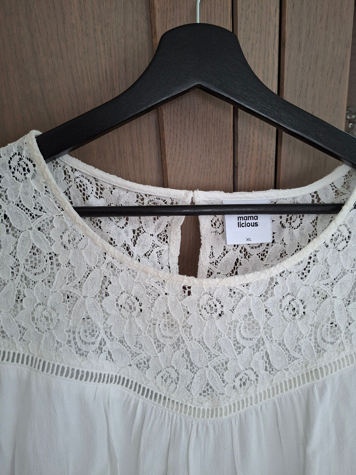 MamaLicious positie top XL als nieuw, Verzenden, Wit, Maat 46/48 (XL) of groter, Shirt of Top