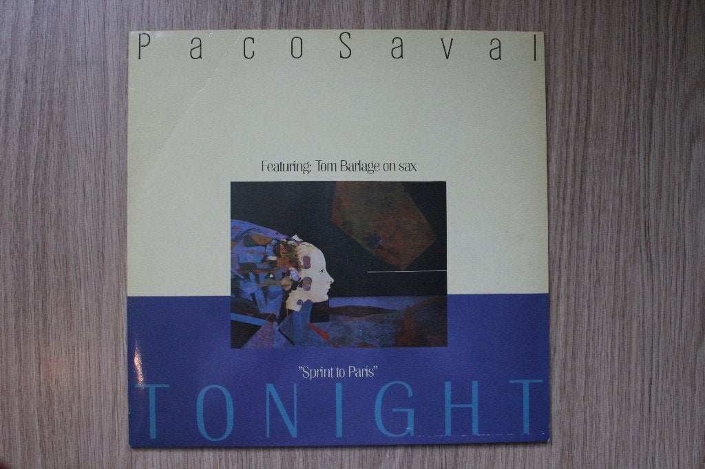 Paco Saval/ Tom Barlage - (Tonight) Sprint To Paris - 12" !!, Gebruikt, Ophalen of Verzenden, 12 inch, Jazz en Blues