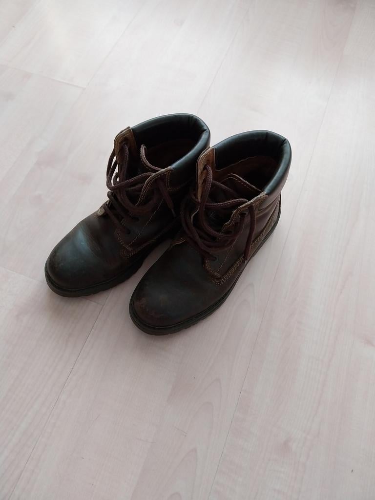 Timberland-achtige laarzen, Jongen of Meisje, Ophalen of Verzenden, Laarzen, Gebruikt