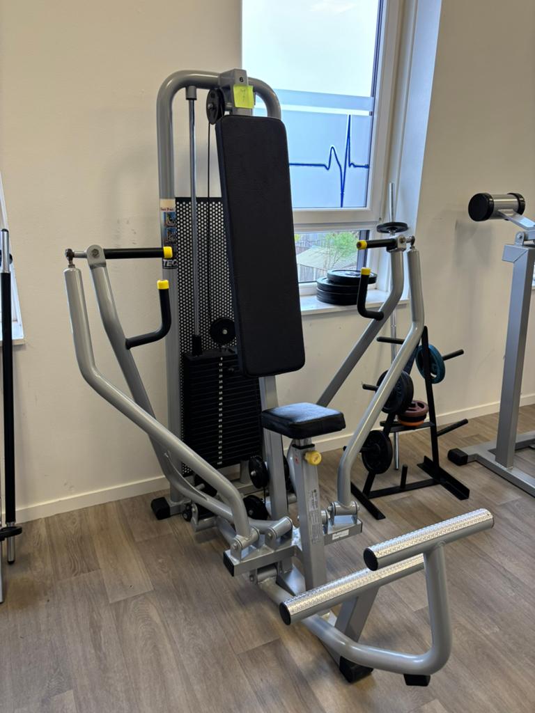 Professionele TECA Chest Press 5-100kg Fitness, Ophalen, Gebruikt, Borst, Overige typen