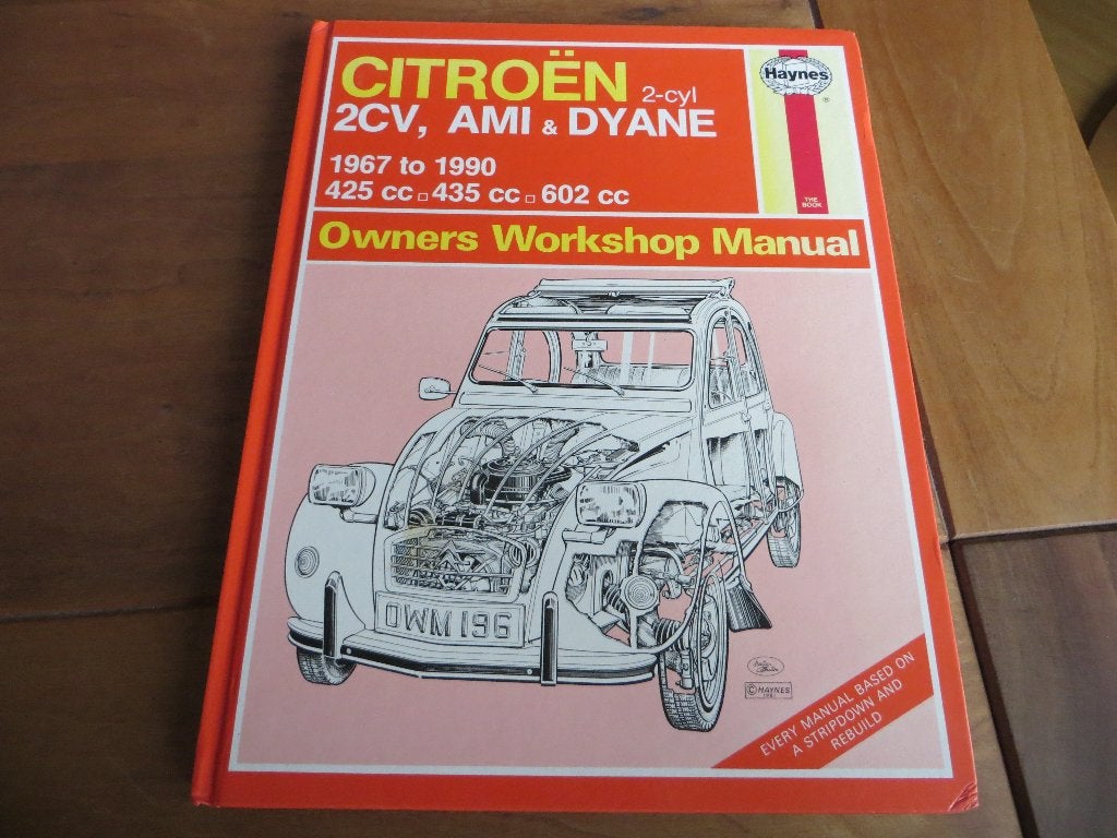 Haynes workshop manual Citroen 2CV, Dyane, Ami 1967-1990, Auto diversen, Handleidingen en Instructieboekjes, Ophalen of Verzenden