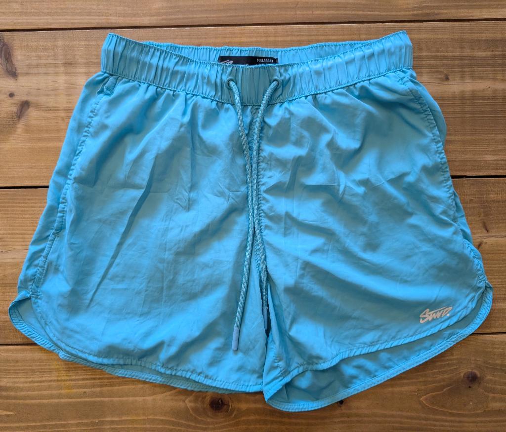 Pull & Bear Zwem broek Maat XS, Ophalen of Verzenden, Maat 46 (S) of kleiner, Blauw, Zwemshort