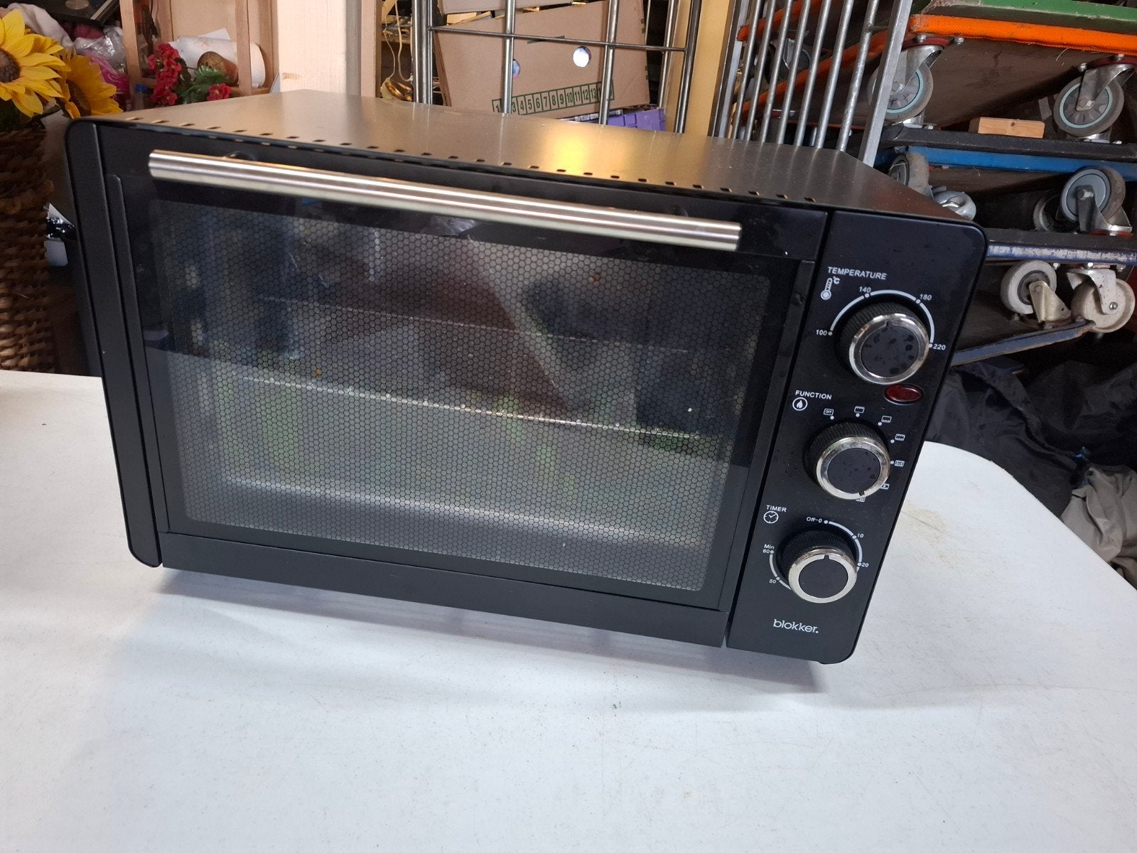 Blokker Mini-oven 30 liter 1500W - Zo goed als nieuw, Ophalen, Minder dan 45 cm, Blokker B.V., Industrieweg 27, 1521 NA Wormerveer, Nederland