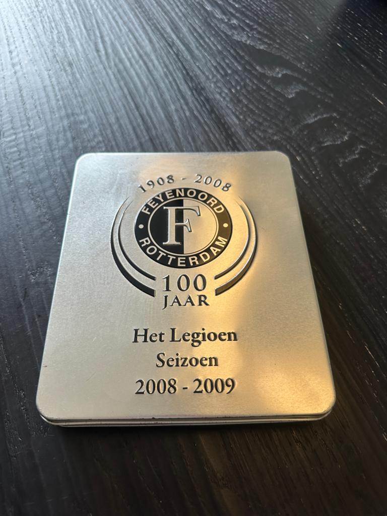 Feyenoord Sjaal 100 Jaar Bestaan - Het Legioen Seizoen, Ophalen of Verzenden, Nieuw, Clubaccessoires
