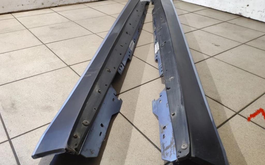 BMW side skirt dorpels F30 F31 OEM C10 Mediterranean Blue, Ophalen of Verzenden