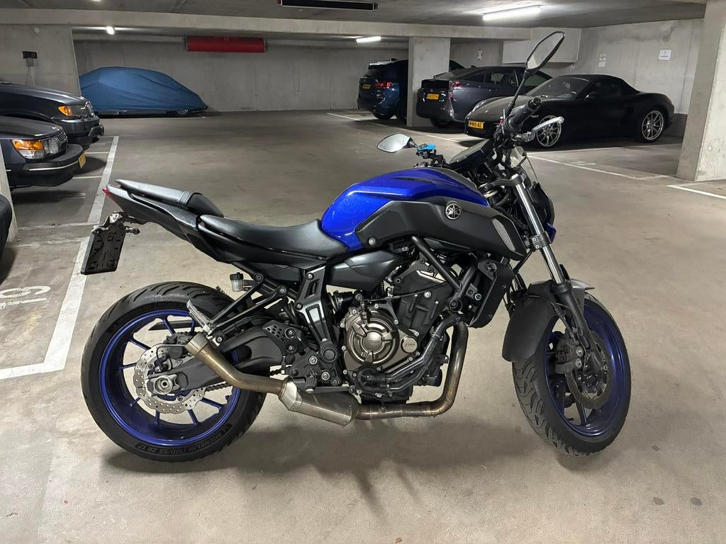 Yamaha MT-07 ABS | Veel opties | Nieuwe ketting banden accu, Motoren, Motoren | Yamaha, 2 cilinders, Motorrijbewijs A, Gebruikt