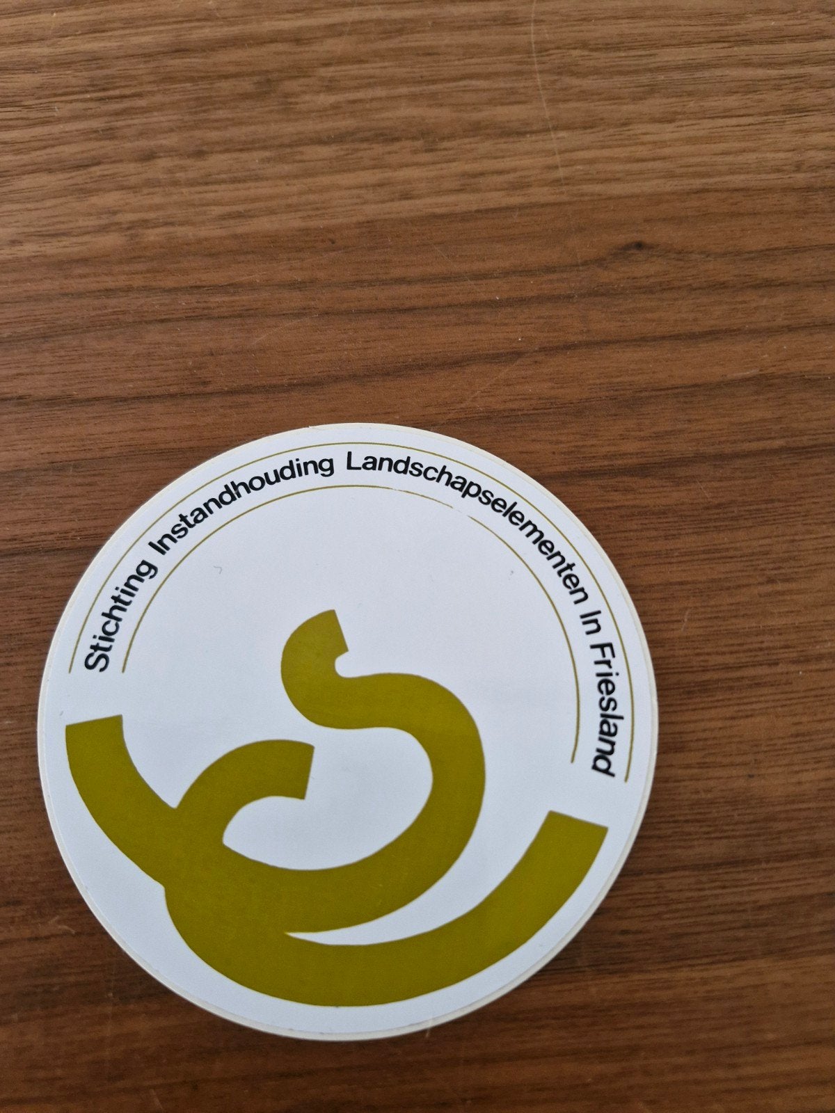 11688 Sticker Stichting Instandhouding Landschapselementen F, Ophalen of Verzenden, Zo goed als nieuw
