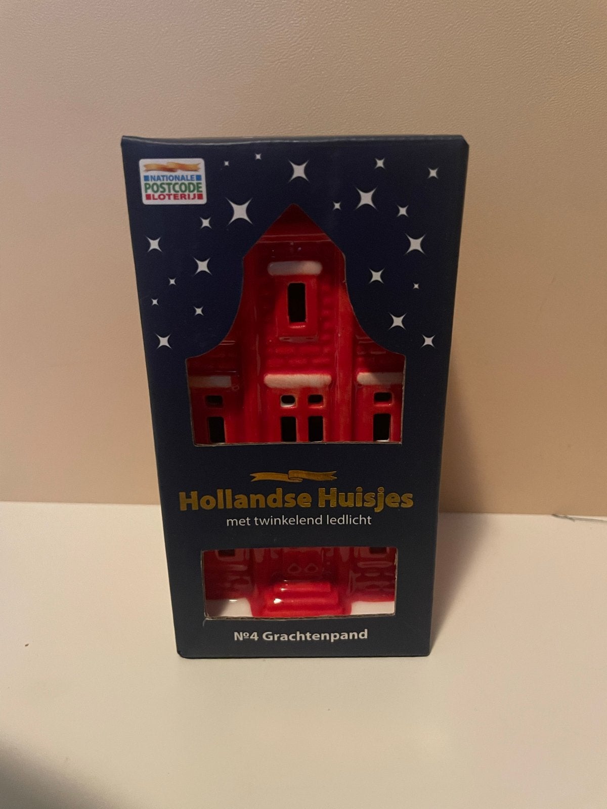 Hollandse Huisjes nr. 4 Grachtenpand  Nieuw Postcodeloterij, Ophalen of Verzenden, Nieuw, Rood