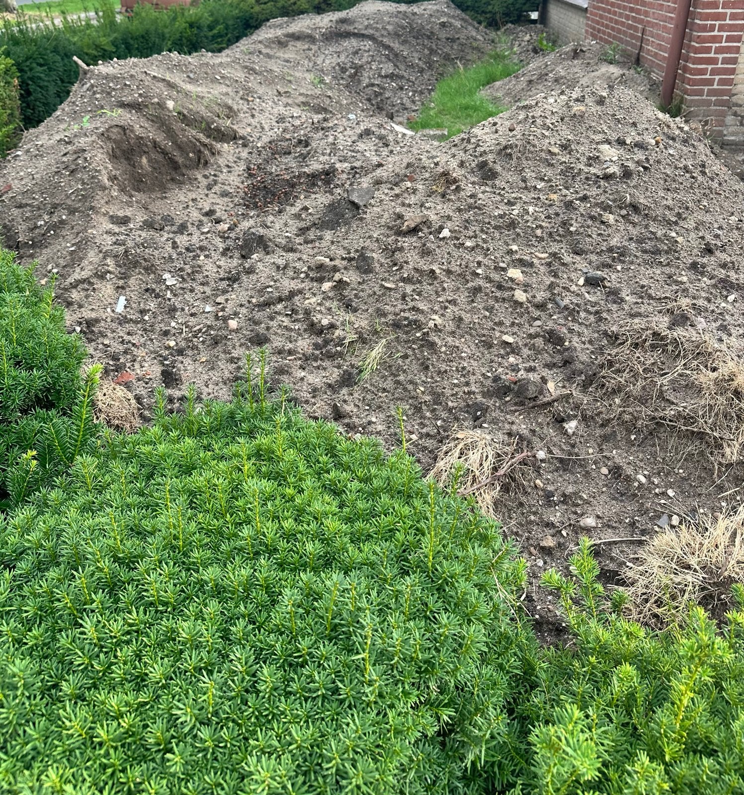 Zwart zand voor tuin of ophoogwerk, Ophalen, Gebruikt, Overige typen