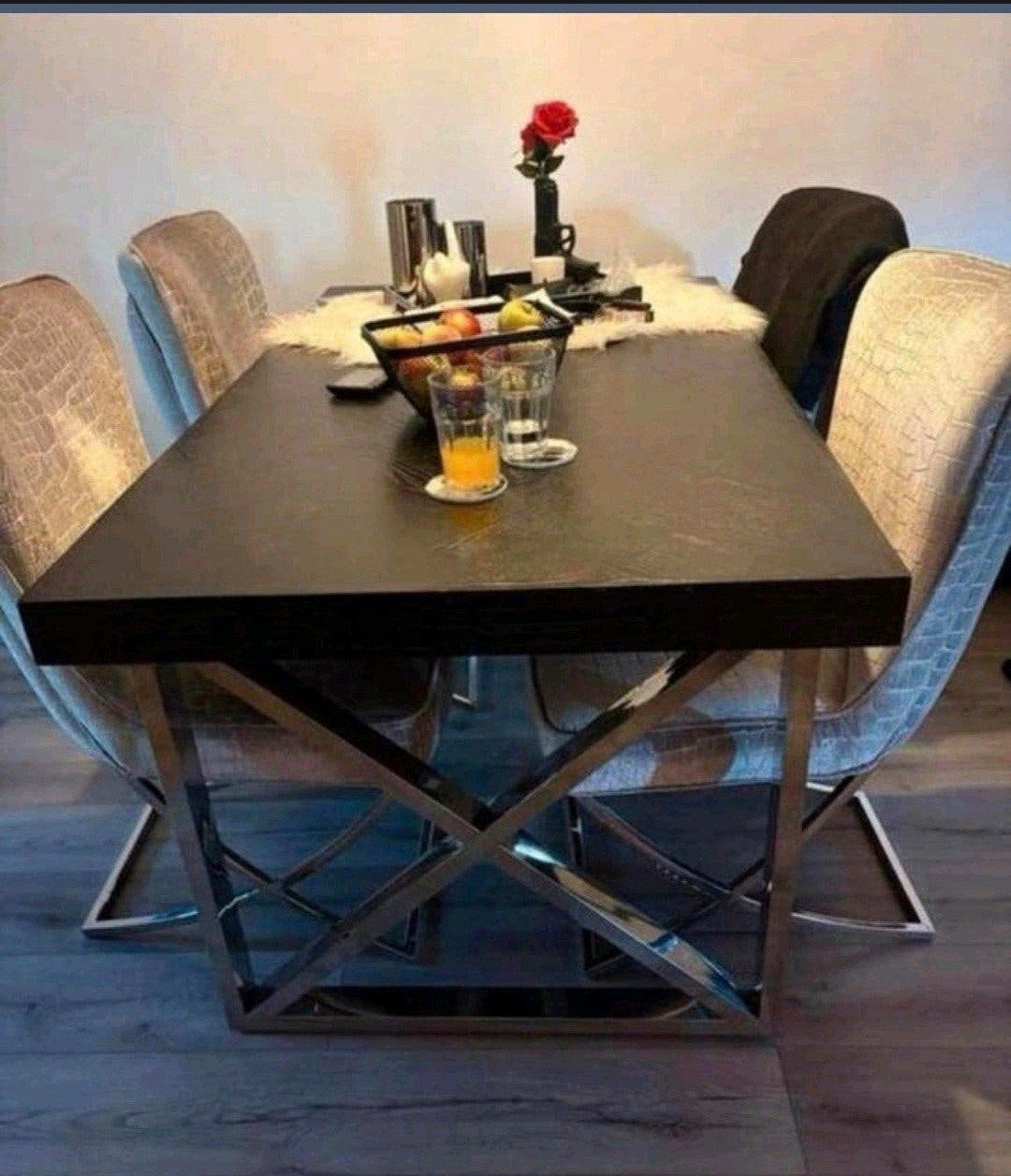te koop eettafel, Ophalen of Verzenden, Zo goed als nieuw, Rechthoekig, 50 tot 100 cm