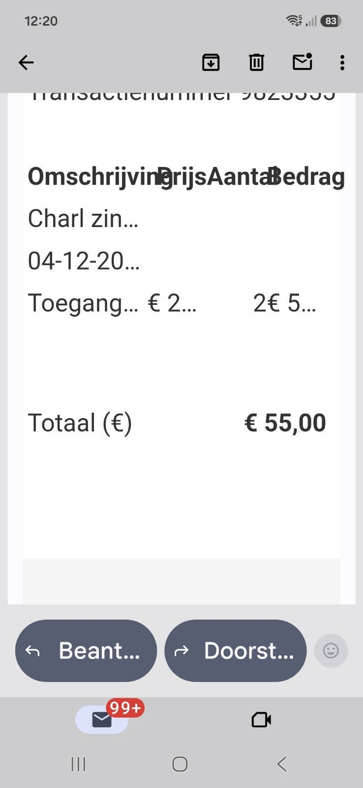 2 kaarten Charl zingt Shaffy, Tickets en Kaartjes, Twee personen, Overige soorten, Overige typen