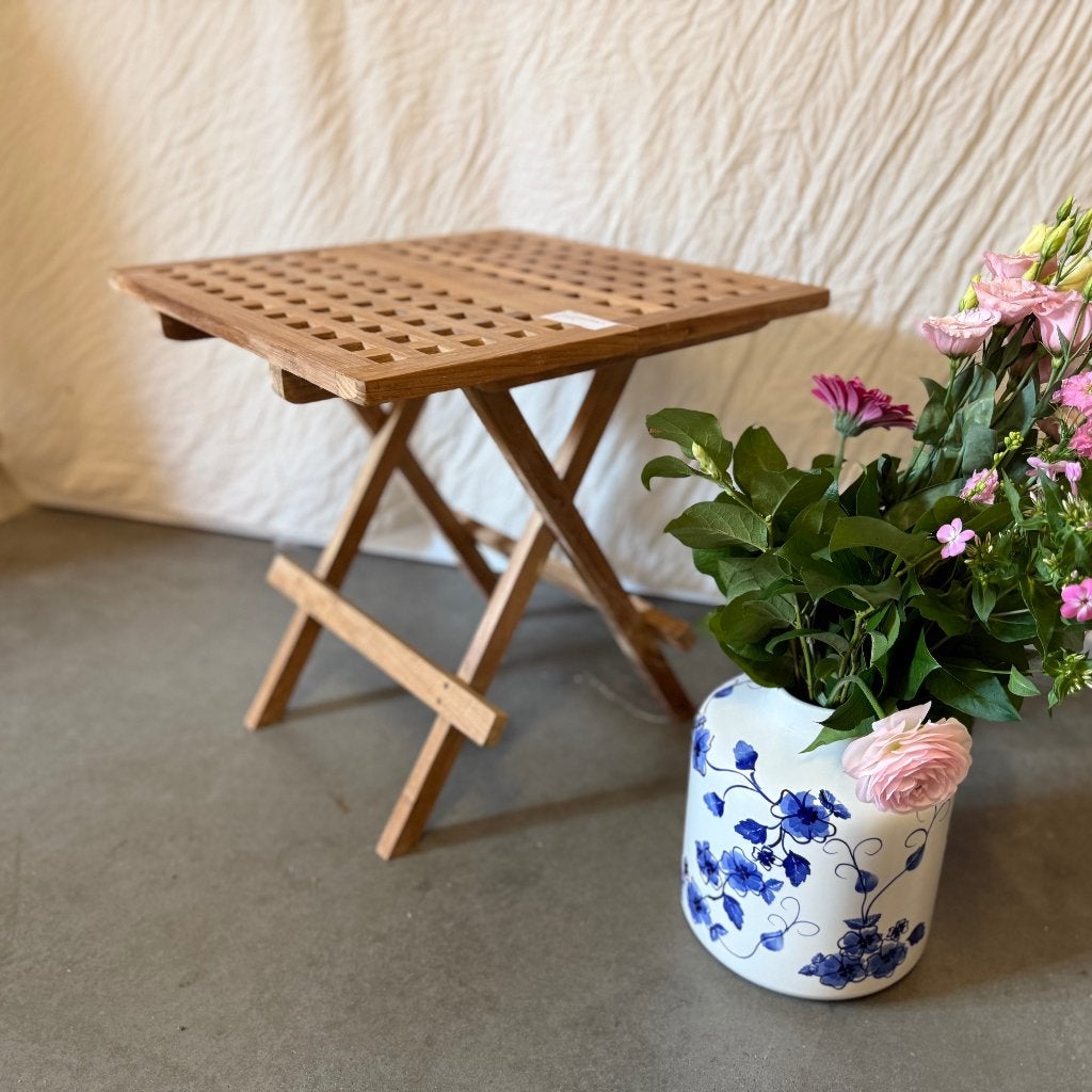 inklapbare picknicktafel - massief teakhout - Gratis bezorgd, TTM Wonen, Meubels – (Perzische) Tapijten en Woonaccessoires, Taag 63, 2491 CS, Den Haag (Forepark)