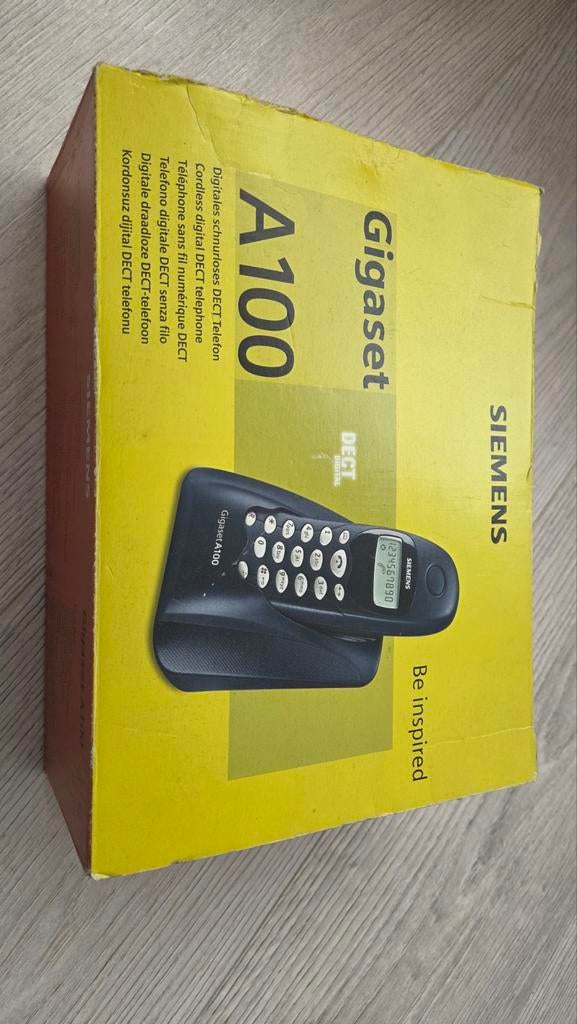 Siemens Gigaset A100 DECT telefoon, Ophalen, 1 handset