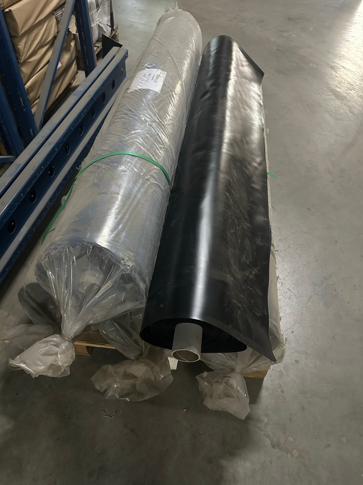 5 rollen 1mm PVC vijverfolie, 25m per rol (1 aangebroken), Ophalen, Nieuw