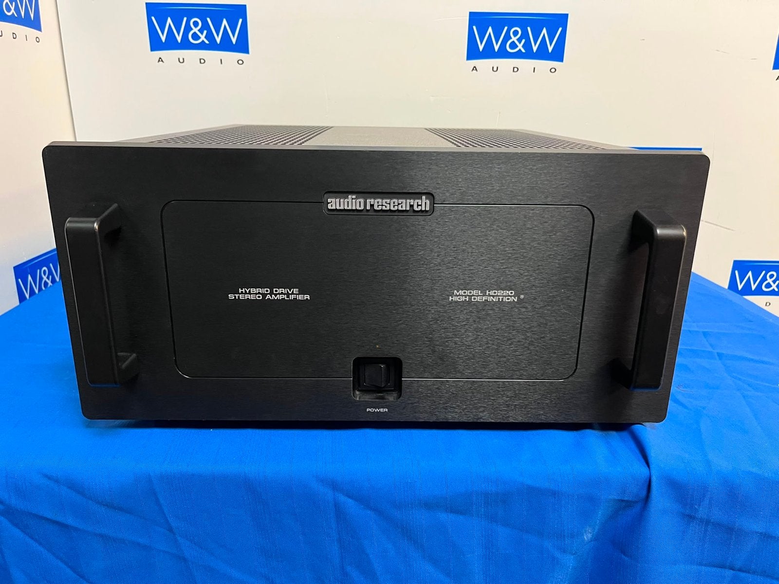 Audio Research HD220 Hybride Stereo Eindversterker - Zwart, Overige merken, ., Ophalen of Verzenden, Zo goed als nieuw