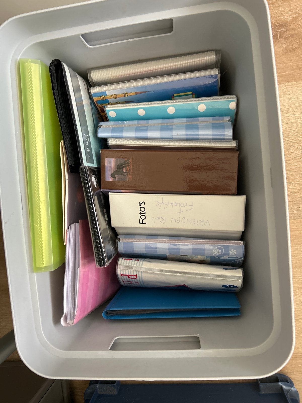 mappen vol knip vellen voor kaarten maken, Hobby en Vrije tijd, Ophalen, Gebruikt