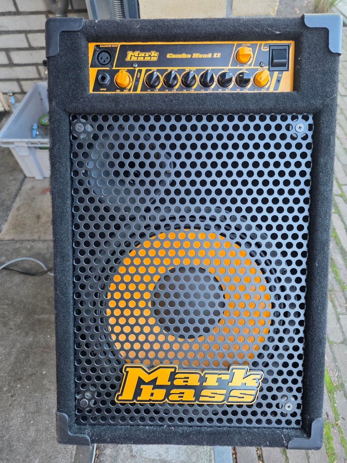 Markbass CMD 121 H bascombo met extra 1x12 cab, Ophalen, Gebruikt, Basgitaar, 100 watt of meer