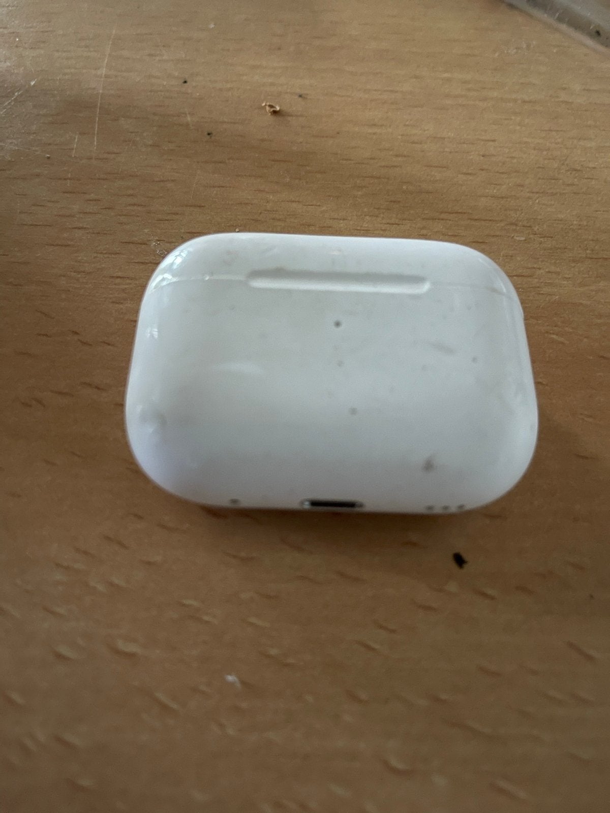 Apple AirPods Pro Oplaadcase (doosje) - Zonder oortjes, Gebruikt, Draadloos opladen, Ophalen of Verzenden, Wit