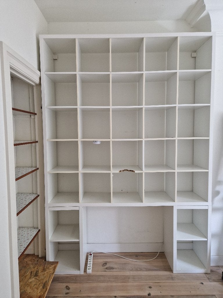 Kallax kast Ikea 182x182, Ophalen, Gebruikt, 150 tot 200 cm, IKEA