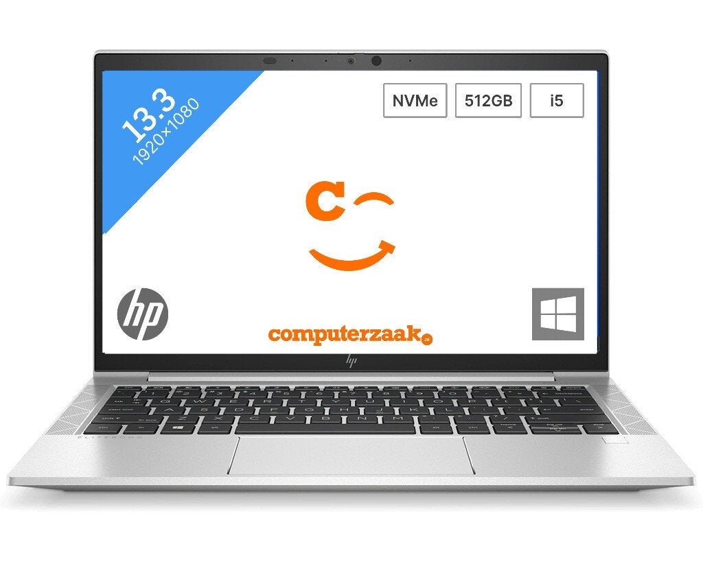 HP EliteBook 830 G8/Intel Core i5/8GB/256GB M.2/Windows 11, Computers en Software, Windows Laptops, 256 GB, 2 tot 3 Ghz, Qwerty