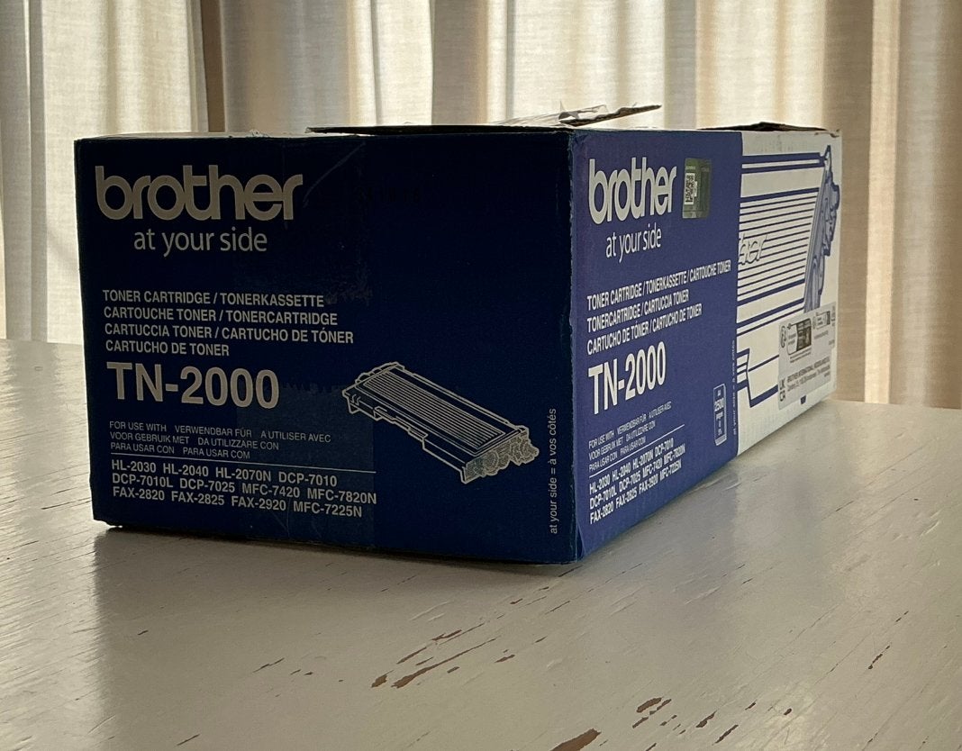 Originele Brother toner TN-2000, Ophalen of Verzenden, Nieuw, Toner